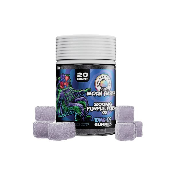 Purple Punch OG - Galaxy Treats Moon Babies Delta-9 Gummies 200MG