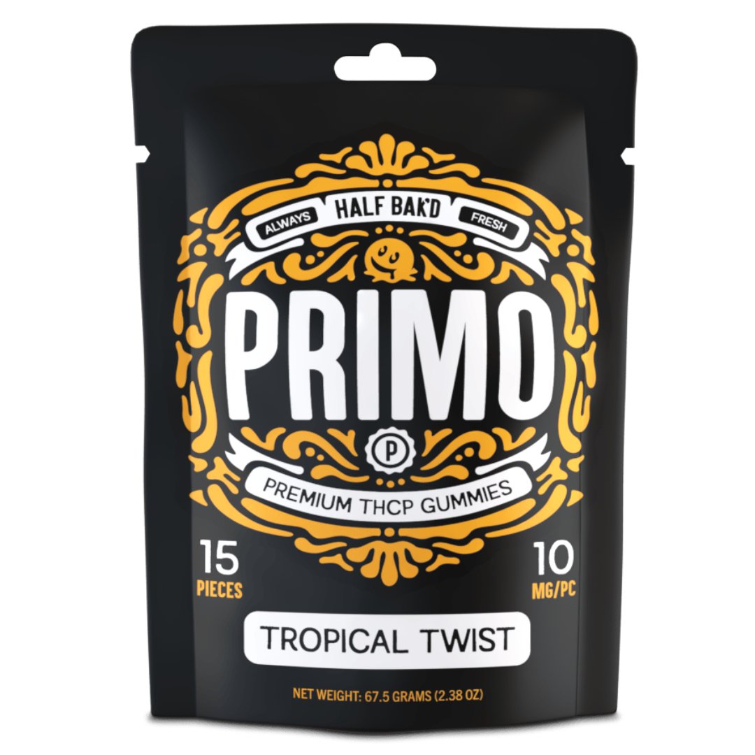 Tropical Twist - Half Bak'd Primo Gummies 150MG