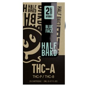Blue Face - Half Bak'd THC-A Cartridge 2G