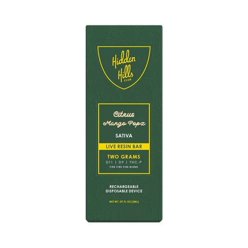Citrus Mango Pop - Hidden Hills Live Resin Disposable 2G - Image 2