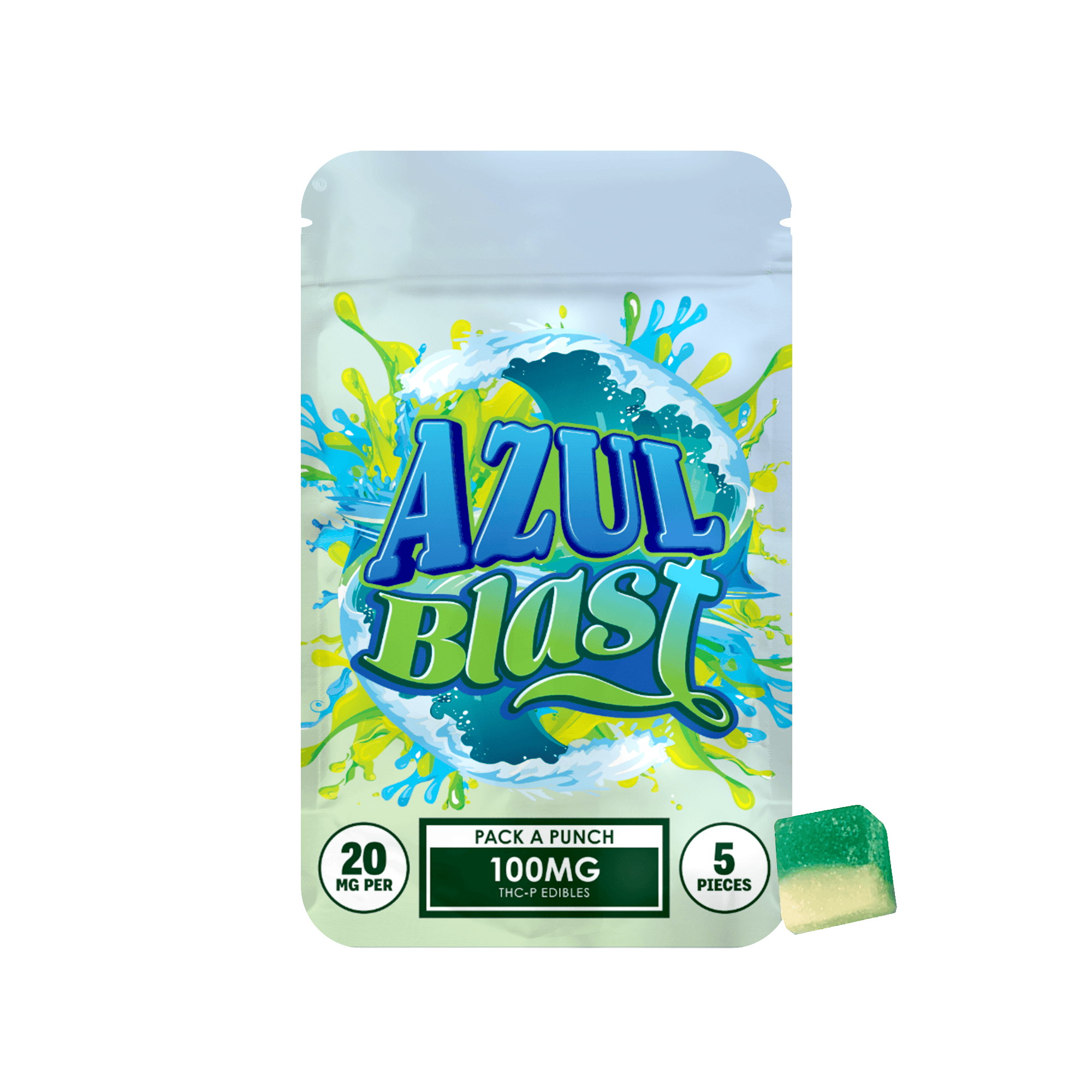 Azul Blast - Hidden Hills Punch THCP Gummies 100MG
