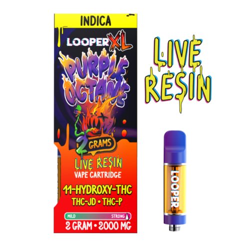 Purple Octane - Looper XL Live Resin Cart
