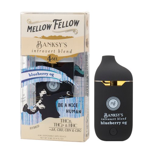 Blueberry OG - Mellow Fellow Banky's Motivation Disposable 4mL
