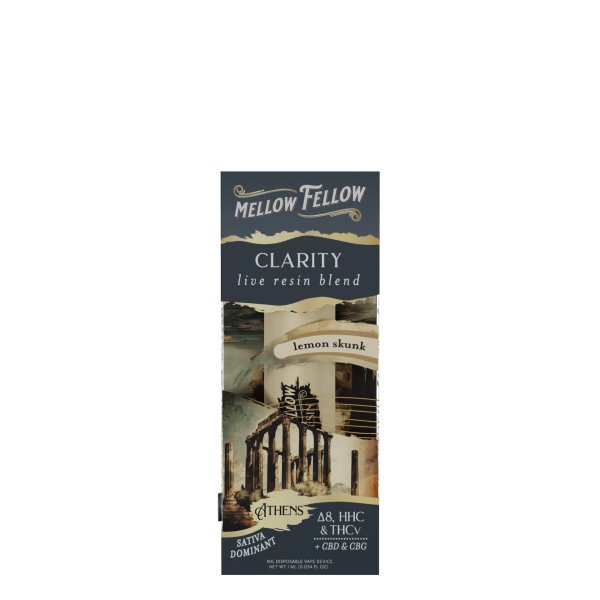 Lemon Skunk - Mellow Fellow Athens Clarity Live Resin Disposable 1 mL