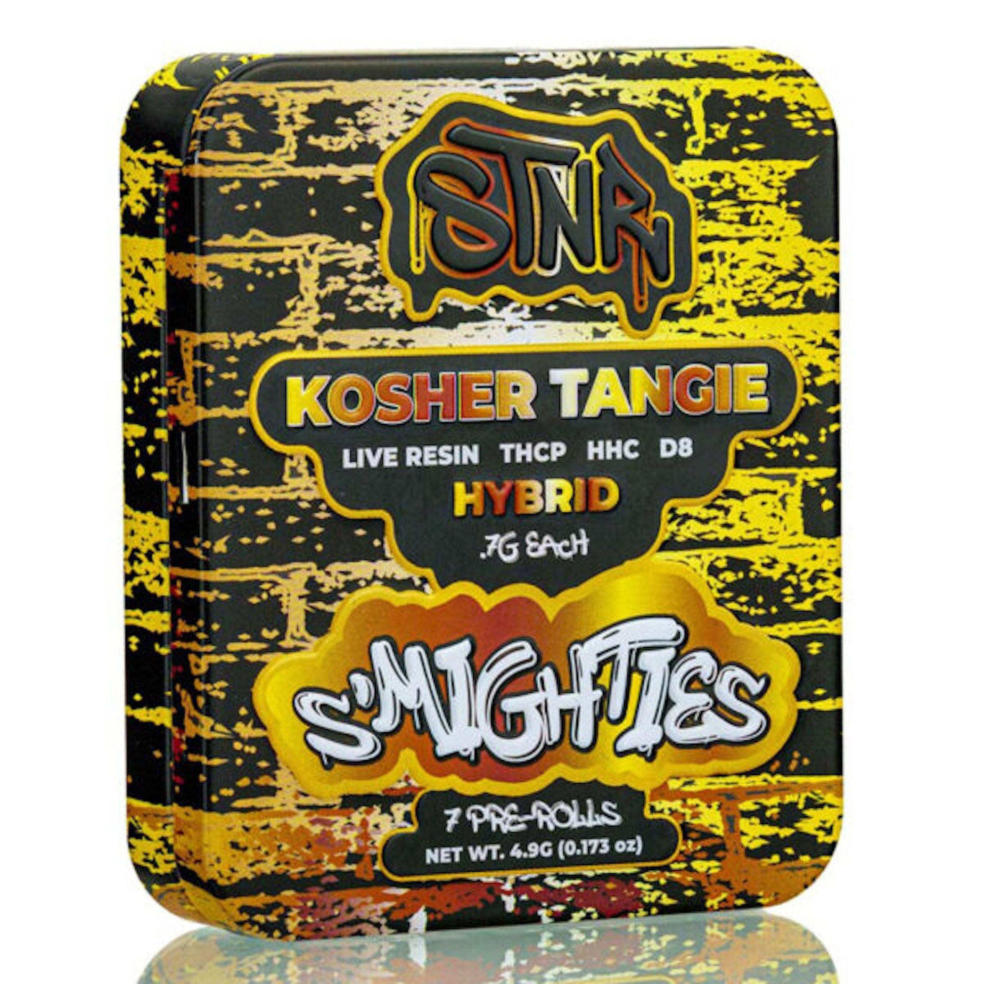 Kosher Tangie - STNR Creations Smighties Delta-8 Pre-Rolls 4.9G