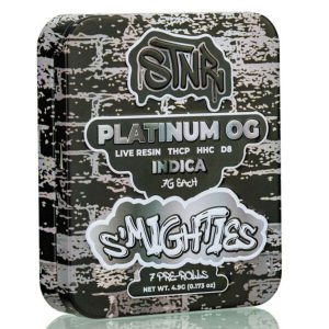 Platinum OG - STNR Creations Smighties Delta-8 Pre-Rolls 4.9G