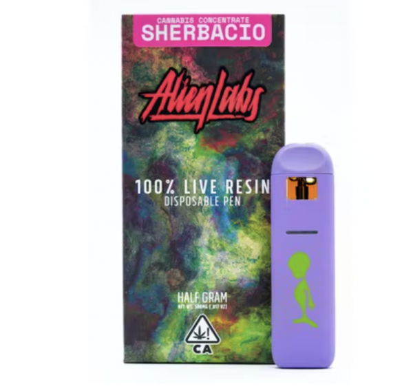 Alien Labs | Sherbacio Live Resin Disposable