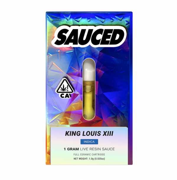Sauced | King Louis XIII Live Resin Cartridge