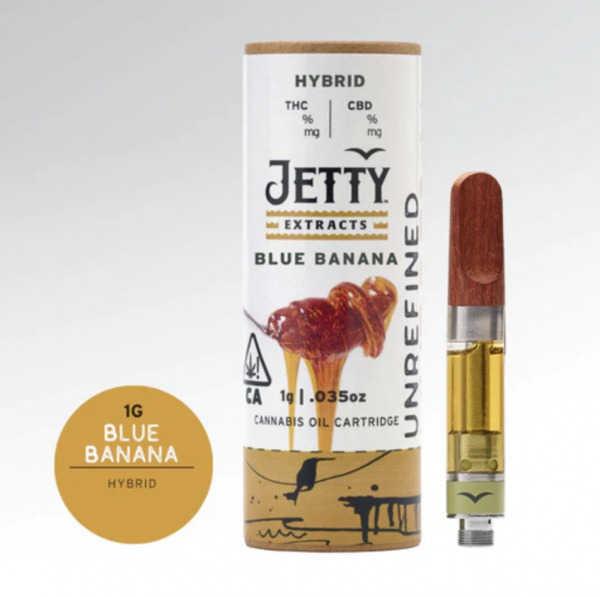 Jetty Extracts | Blue Banana Unrefined Live Resin Cartridge