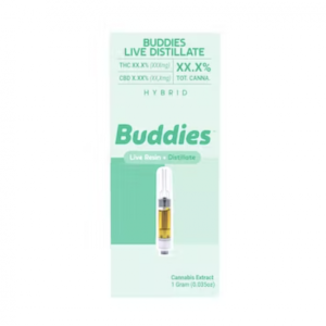 Buddies | THC Bomb Live Distillate Cartridge