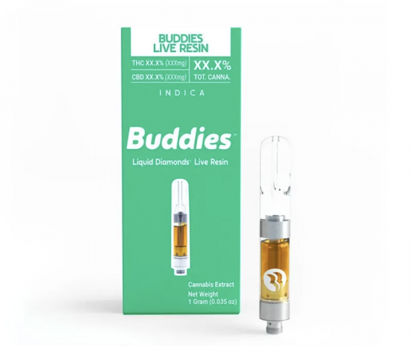 Buddies | Daywrecker Live Resin Liquid Diamonds Cartridge