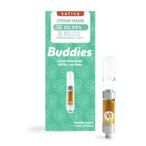Buddies | Vortex Live Resin Liquid Diamonds Cartridge