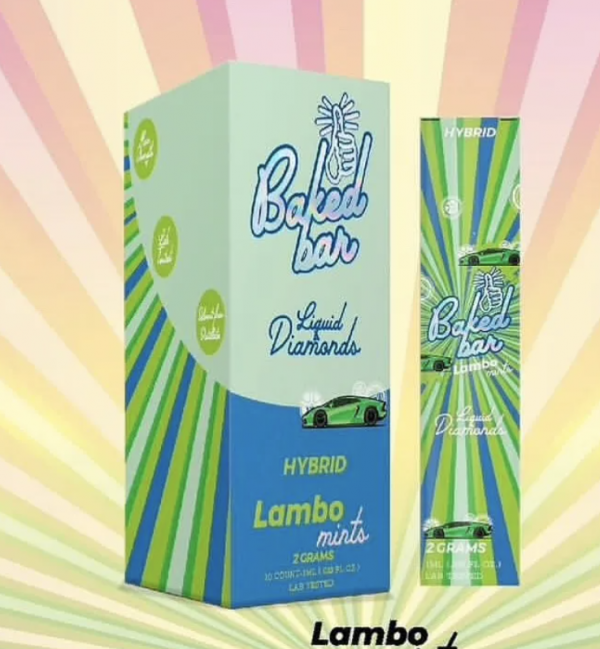 Baked Bar | Lambo Mints Liquid Diamonds Vape