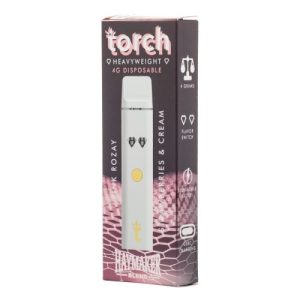 Pink Rozay & Strawberries & Cream - Torch Heavyweight Haymaker Disposable 4G