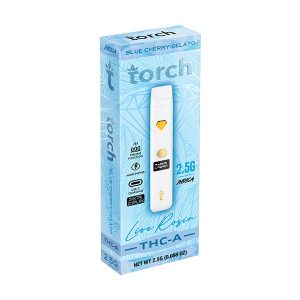 Blue Cherry Gelato - Torch THC-A Live Rosin Disposable Vape 2.5G