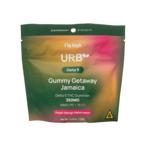 Peach Mango Watermelon - Urb Getaway Jamaica D9 Gummies 350MG