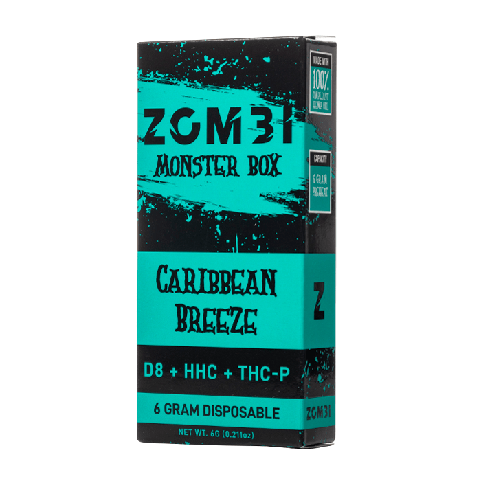 Caribbean Breeze - Zombi Monster Box THCP Disposable 6G