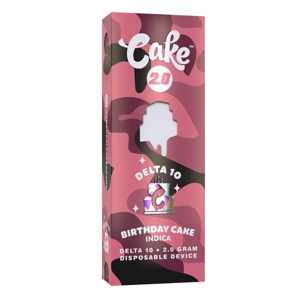 Birthday Cake - CAKE Delta 10 Disposable Vape 2G