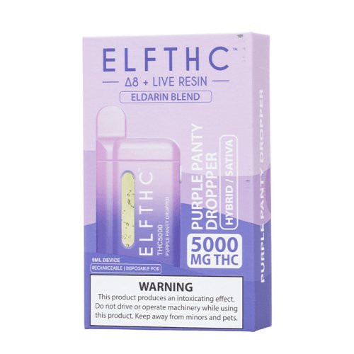 Purple Panty Dropper - ELF THC Eldarin Blend Disposable Vape 5G