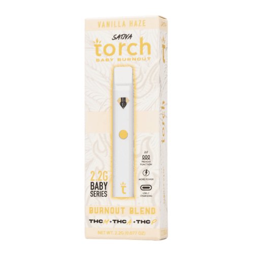 Vanilla Haze - Torch Baby Burnout Blend Disposable Vape 2.2G