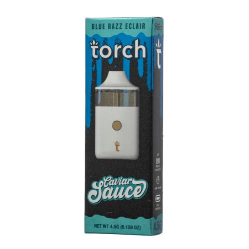 Blue Razz Eclair - Torch Caviar Sauce Disposable Vape 4.5G
